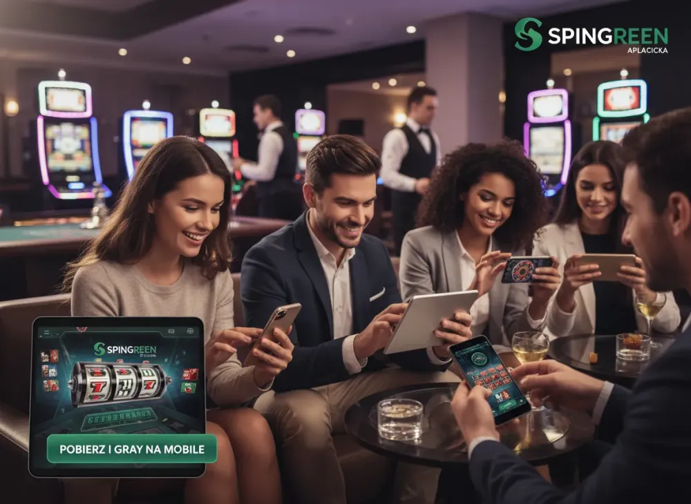 Spingreen casino aplikacja - pobierz i graj na mobile