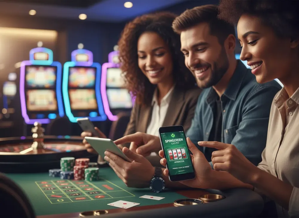 Spingreen casino aplikacja - pobierz i graj na mobile